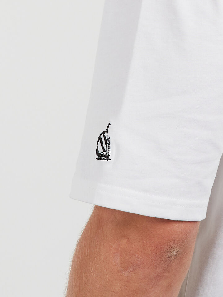 Relaxed Fit Hamarock Tee, White, hi-res image number 4