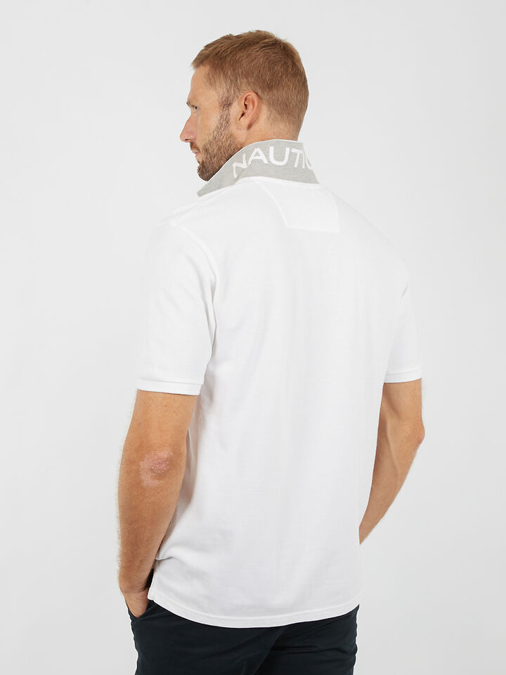 Nautica Essentials Pique Cotton Brent Polo