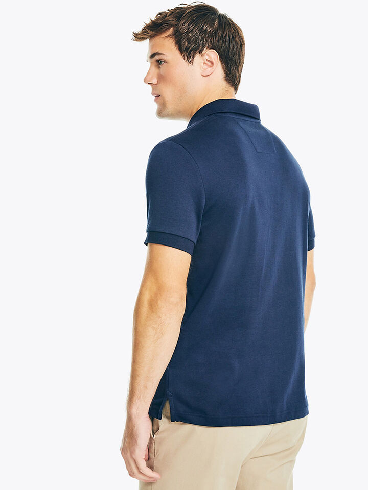 Nautica Essentials Interlock Slim Fit Polo