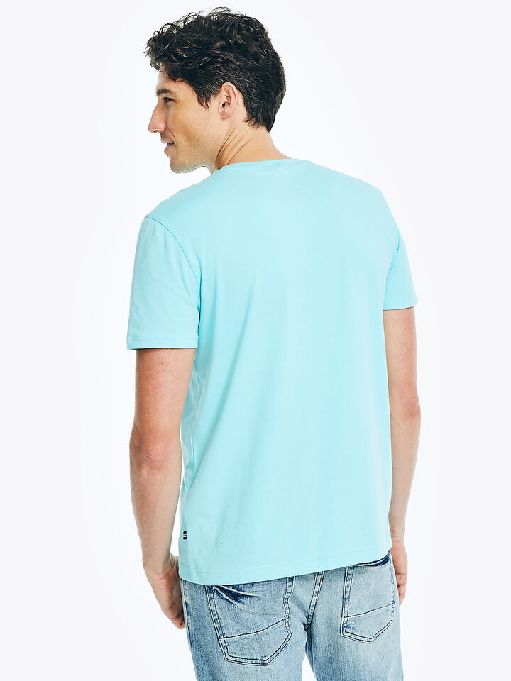 Emblem Regular Fit Tee, Angel Blue, hi-res image number 2