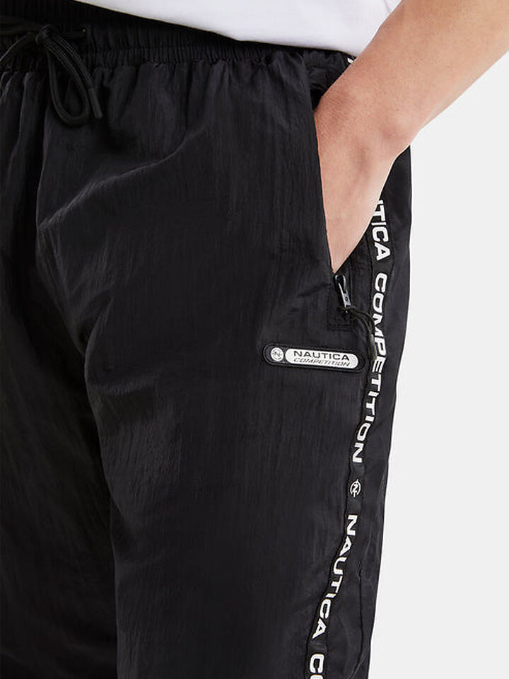 Nautica Competition Regular Fit Rosa Track Pant, Black, hi-res image number 4