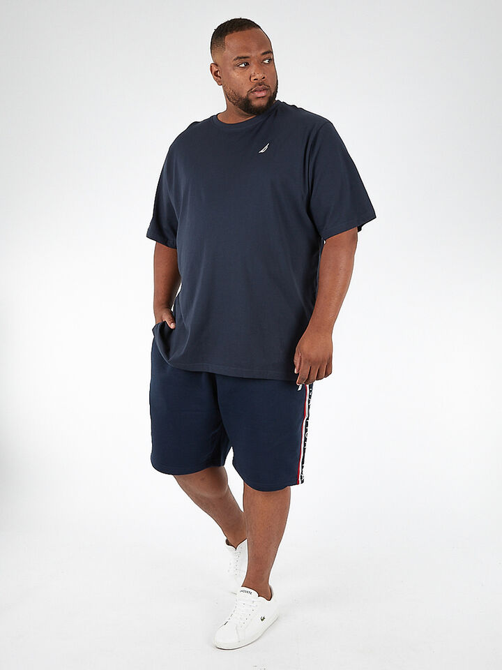 Big & Tall Nautica Essentials Collection Bowen Tee, Navy, hi-res image number 4