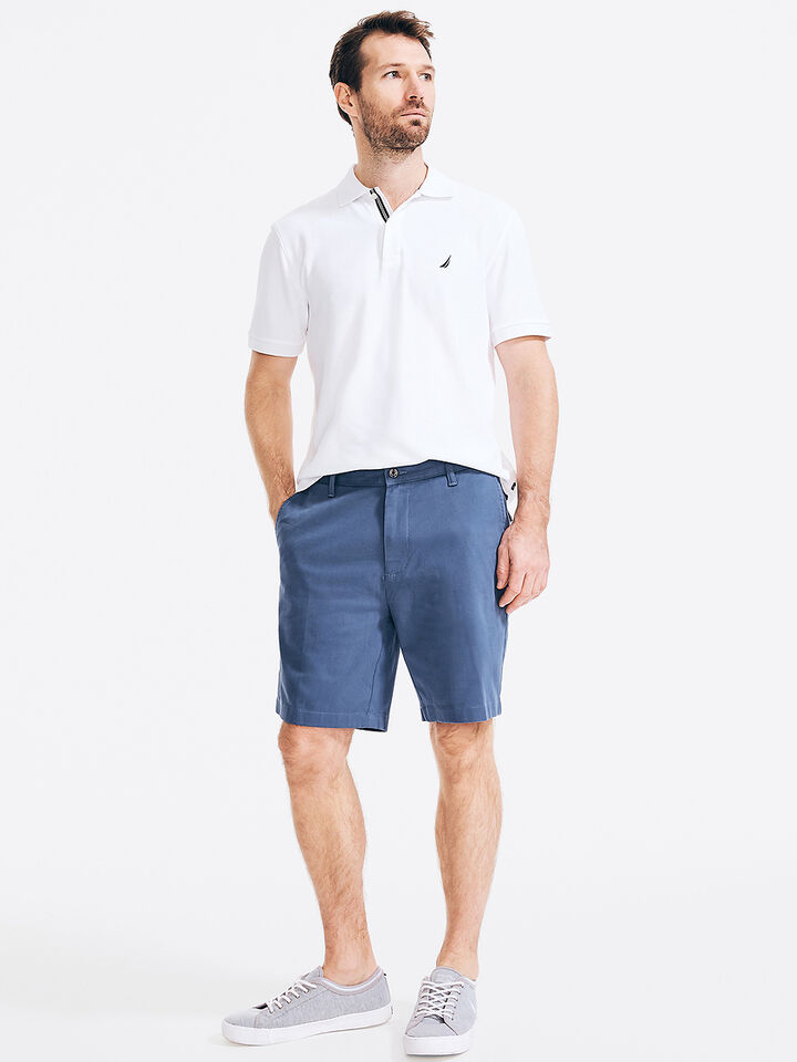 Solid Regular Fit Pique Cotton Polo, Bright White, hi-res image number 3