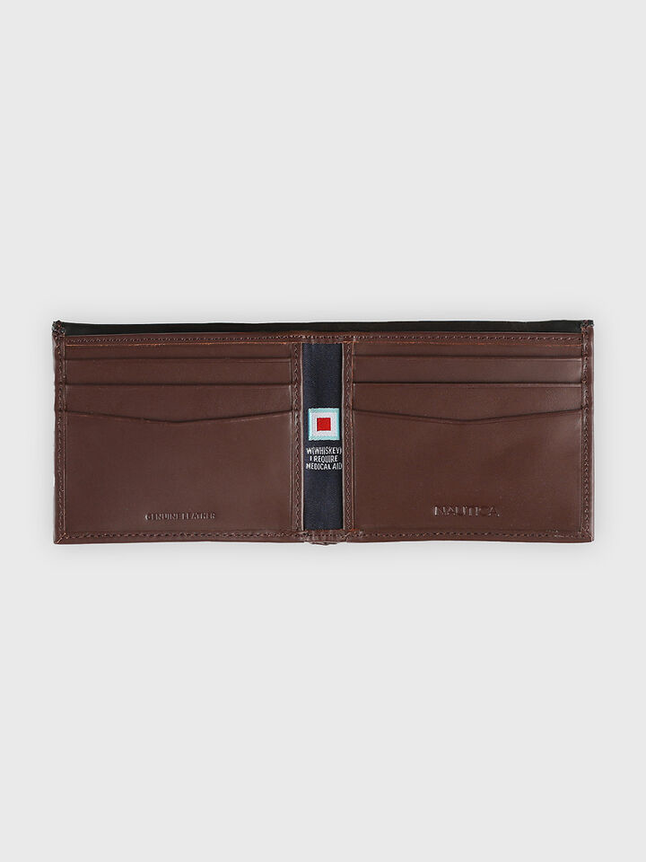 Colour Pop Leather Bifold Wallet