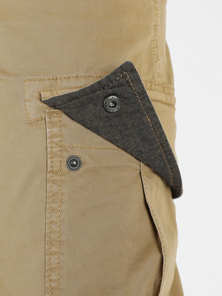 Pleated Cargo Pants, Coastal Brown, hi-res image number 5