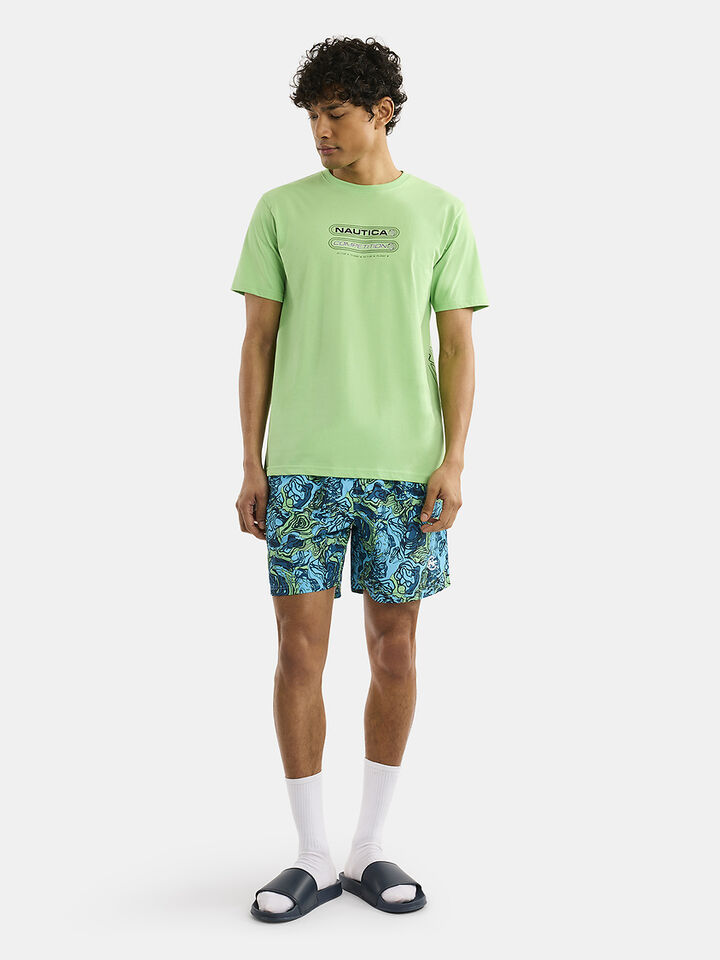 Nautica Competition Inver Regular Fit T-Shirt, Marine Green, hi-res image number 3