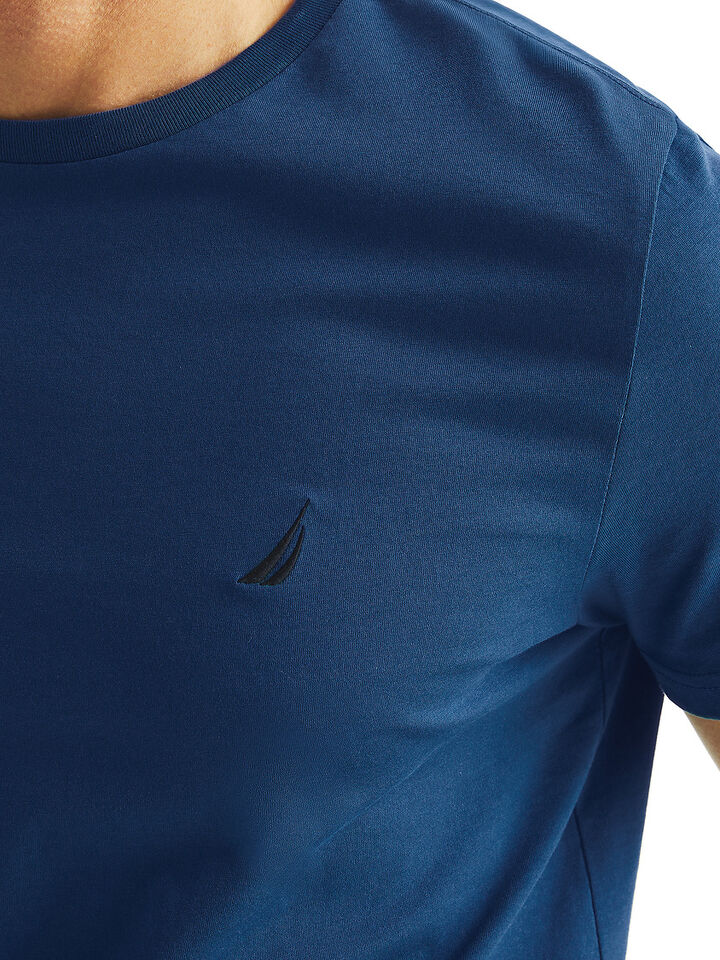 Emblem Regular Fit Tee, Union Blue, hi-res image number 3