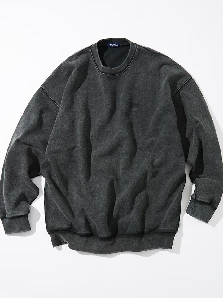 Nautica Japan Bleached Hidden Logo Crew Sweat