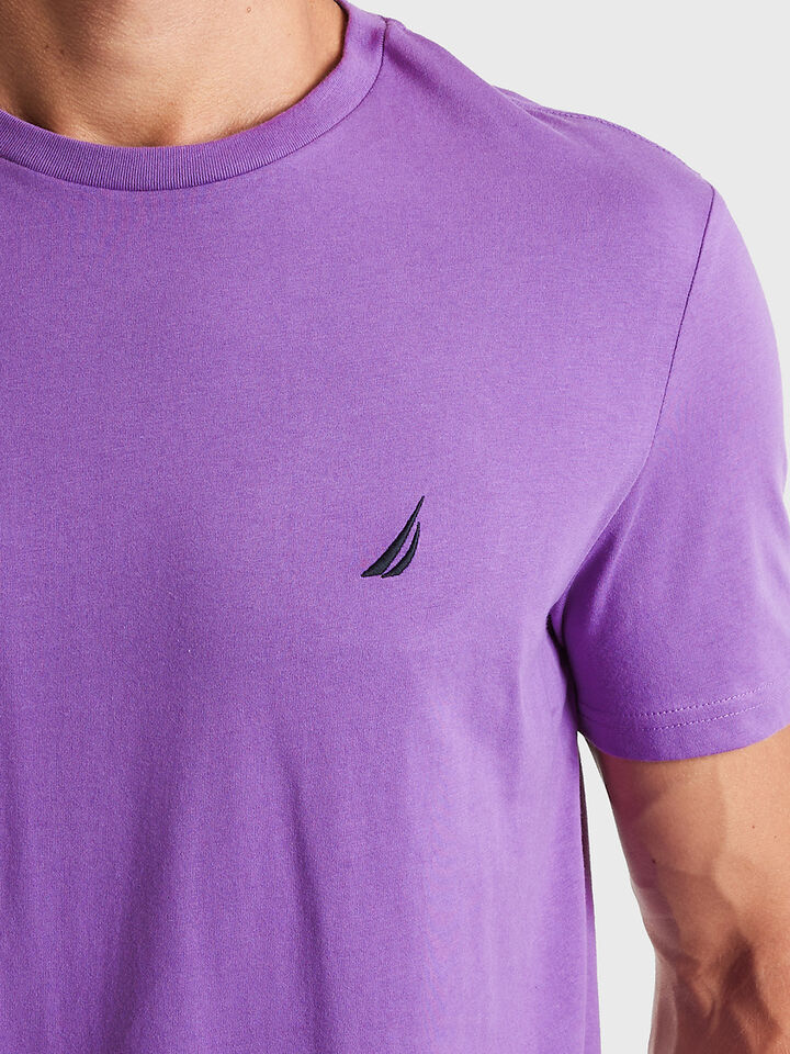 Emblem Regular Fit Tee, Dewberry Purple, hi-res image number 4