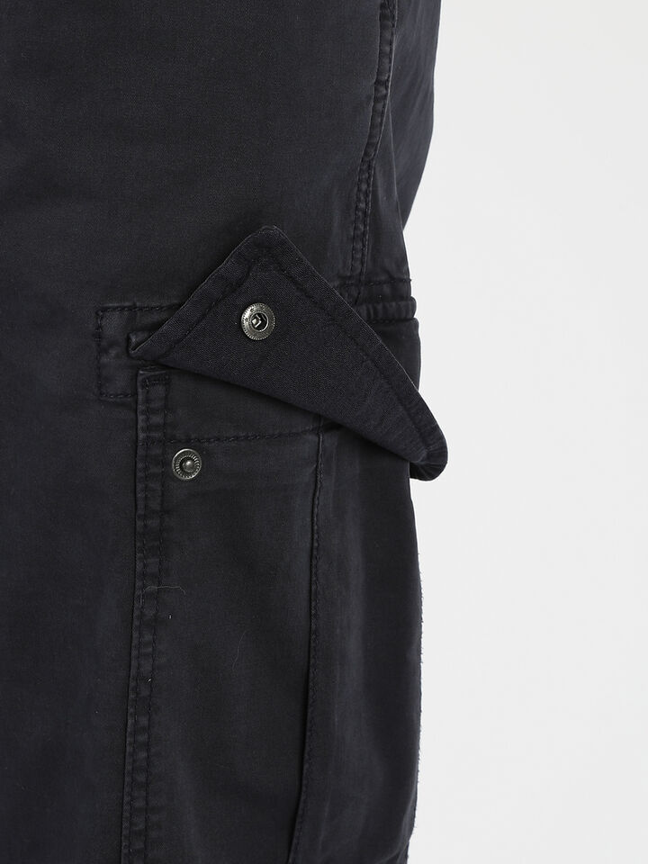 Pleated Cargo Pants, Navy, hi-res image number 5