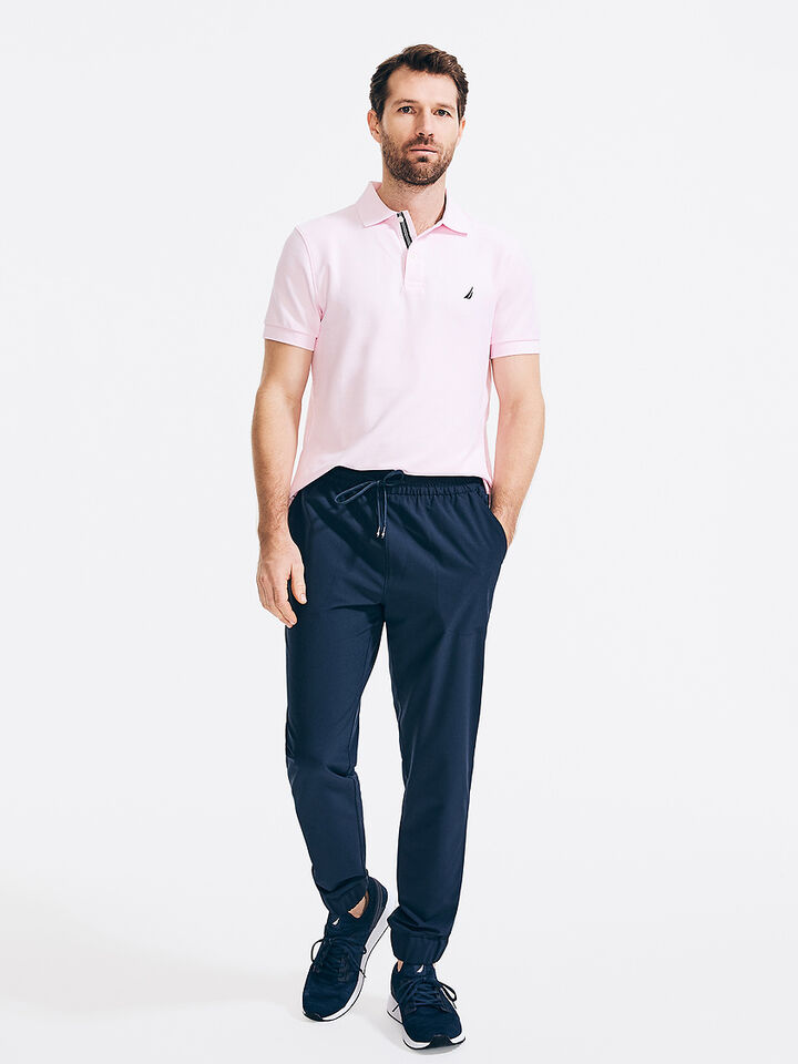 Essentials Regular Fit Pique Polo, Cradle Pink, hi-res image number 3