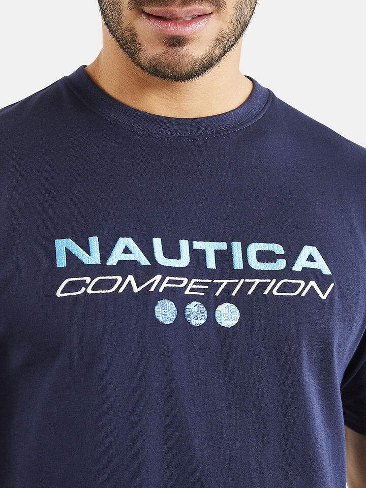 Nautica Competition Dane Tee, Navy, hi-res image number 3