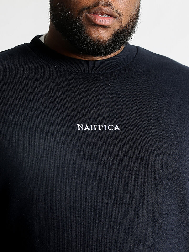 Big & Tall Asgard Sweater, Dark Navy, hi-res image number 3