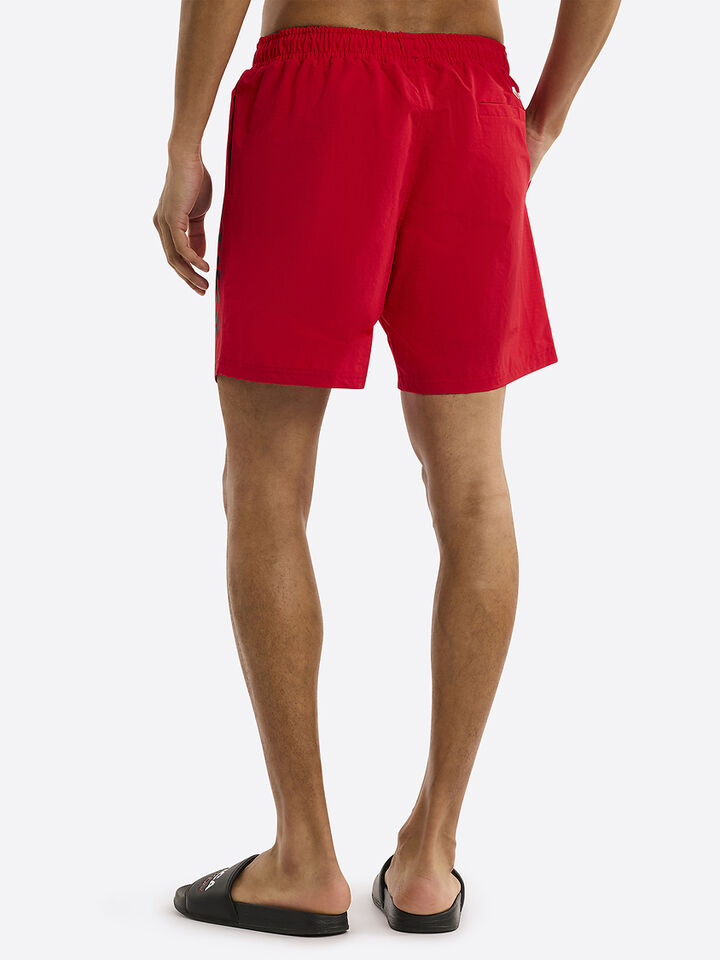Nautica Competition Ramses 6" Swim Short, True Red, hi-res image number 2