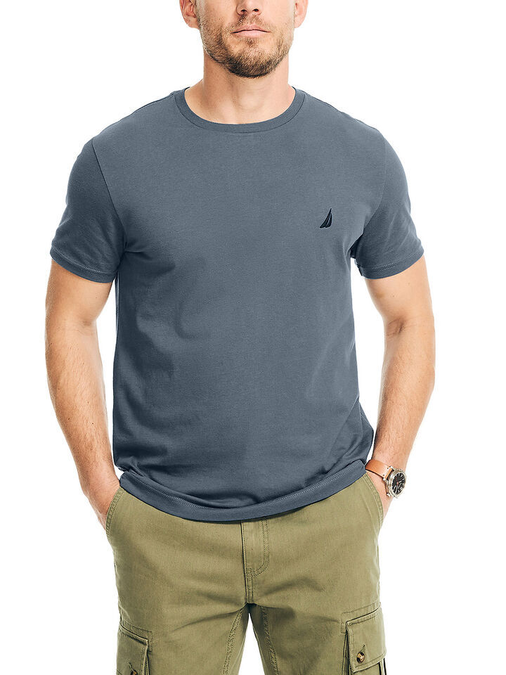 Emblem Regular Fit Tee, Runway Grey, hi-res image number 1