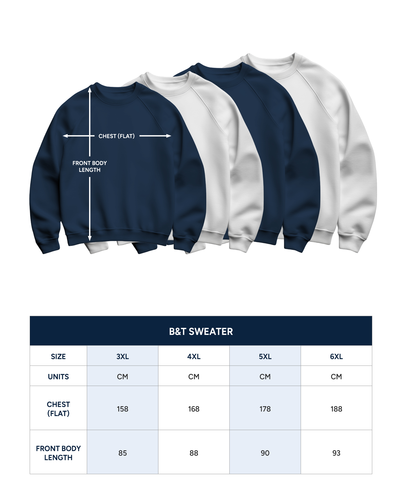 Big and Tall Hoodie Size Guide